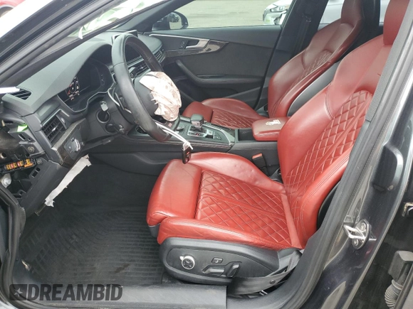 2019 Audi S4 Premium Plus z VIN WAUB4AF48KA115193, wystawiony jako Copart lot #58429795 z przebiegiem 53 054 mil mil oraz Szkody całkowita. Historia ofert i sprzedaży dostępna na DreamBid. Obrazek 7.