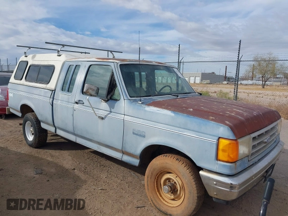 1991 Ford F-150 with VIN 1FTEX14Y8MKA33233, listed as a IAAI auction lot 41572967 with 44,300 mi miles. Bid and sale history available at carsss.com. Image 1.