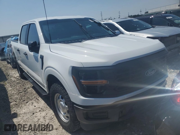 2024 Ford F-150 XL с VIN 1FTFW1L89RKD13209, выставлен на аукционе Copart как лот 56639525 с пробегом 34 277 миль миль и Списание • Salvage title. История ставок и продаж доступна на DreamBid. Изображение 4.