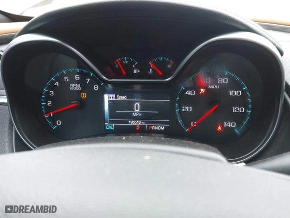 2015 Chevrolet Impala LTZ with VIN 2G1165S36F9149382, listed as a IAAI auction lot 41481211 with 195,516 mi miles. Bid and sale history available at carsss.com. Image 7.