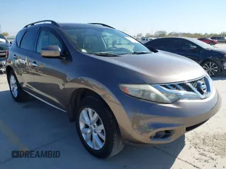 2011 Nissan Murano SV with VIN JN8AZ1MW3BW171540, listed as a IAAI auction lot 41758423 with 131,457 mi miles. Bid and sale history available at carsss.com. Image 1.