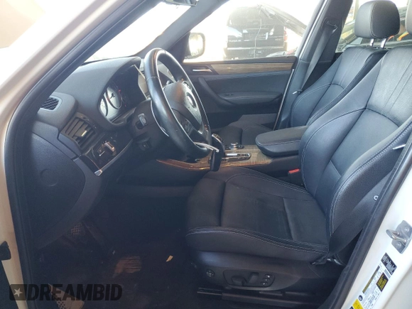 2013 BMW X3 xDrive35i with VIN 5UXWX7C54DL978591, listed as a Copart auction lot 46570455 with 99,671 mi miles and Salvage Title. Bid and sale history available at DreamBid. Image 7.