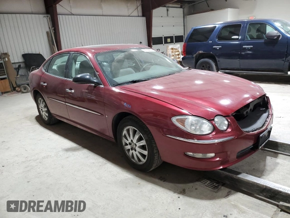 2008 Buick LaCrosse CXL with VIN 2G4WD582381323925, listed as a Copart auction lot 84194094 with 54,295 mi miles and Salvage Title. Bid and sale history available at carsss.com. Image 4.