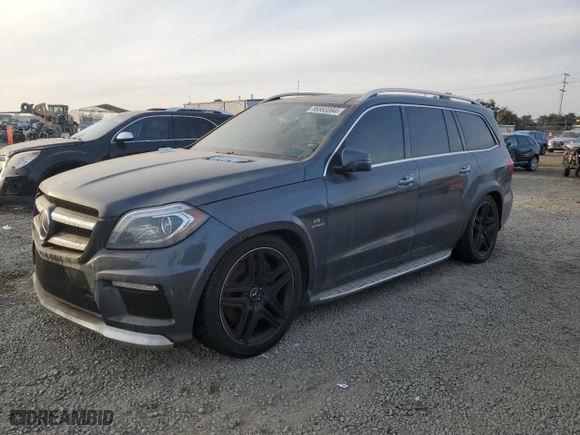 2015 Mercedes-Benz GL with VIN 4JGDF7EE5FA486574, listed as a Copart auction lot 86883394 with NaN miles and Clean Title. Bid and sale history available at carsss.com. Image 1.