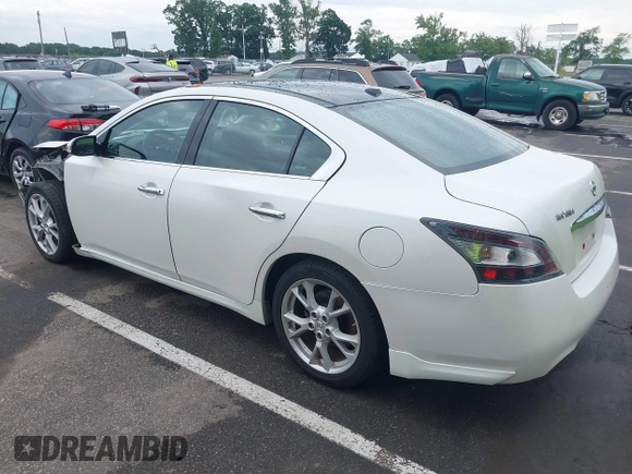 2013 Nissan Maxima S with VIN 1N4AA5AP5DC812611, listed as a IAAI auction lot 42685505 with 226,736 mi miles and . Bid and sale history available at DreamBid. Image 3.