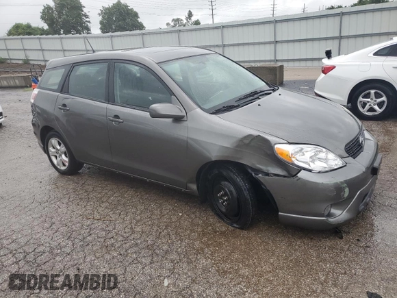 2008 Toyota Matrix STD with VIN 2T1KR32E68C700521, listed as a Copart auction lot 89015745 with 88,671 mi miles and Non Repairable. Bid and sale history available at DreamBid. Image 4.