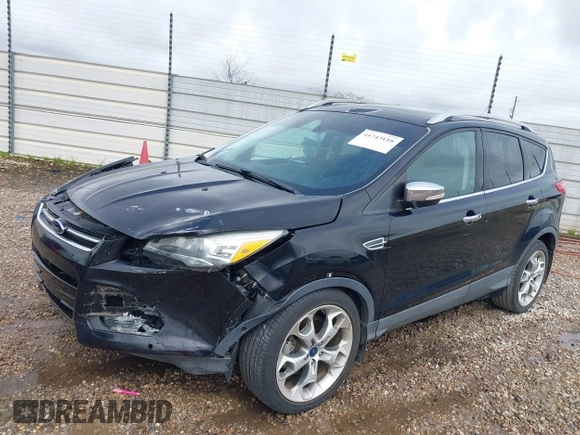 2016 Ford Escape Titanium with VIN 1FMCU0JX8GUA49619, listed as a IAAI auction lot 41743116 with 53,456 mi miles. Bid and sale history available at carsss.com. Image 17.