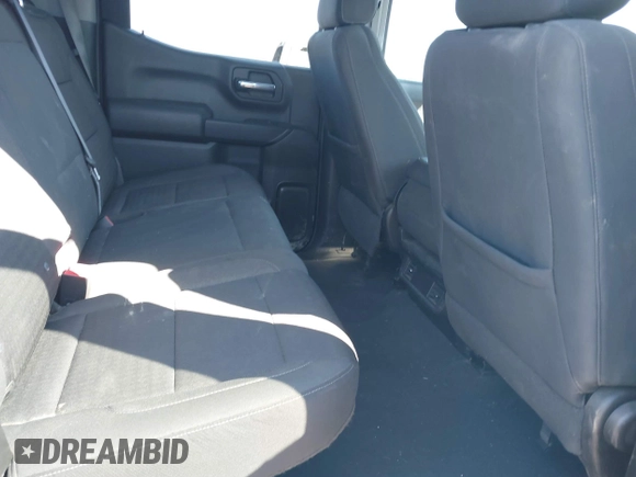 2022 Chevrolet Silverado 1500 Custom with VIN 1GCPDBEK0NZ547605, listed as a IAAI auction lot 41591510 with 37,543 mi miles. Bid and sale history available at carsss.com. Image 8.