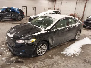 2016 Ford Fusion SE with VIN 3FA6P0HD3GR104124, listed as a IAAI auction lot 41592535 with 107,905 mi miles and . Bid and sale history available at DreamBid. Image 2.