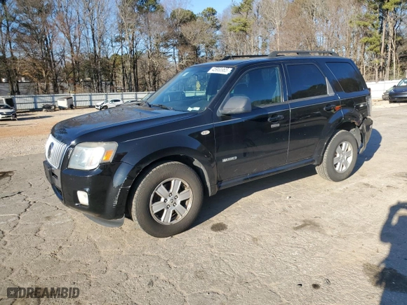 2008 Mercury Mariner with VIN 4M2CU81Z88KJ45620, listed as a Copart auction lot 45960965 with 201,112 mi miles and Salvage Title. Bid and sale history available at carsss.com. Image 1.