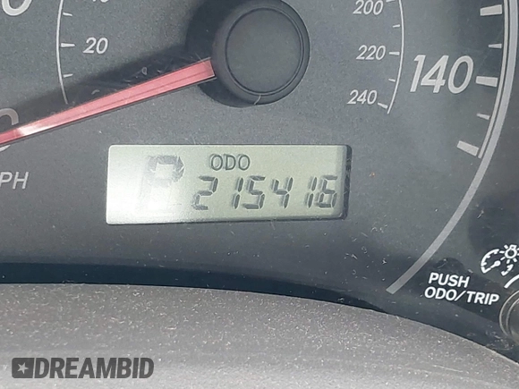 2009 Toyota Corolla with VIN 1NXBU40E89Z128911, listed as a IAAI auction lot 42714988 with 215,416 mi miles and . Bid and sale history available at DreamBid. Image 7.