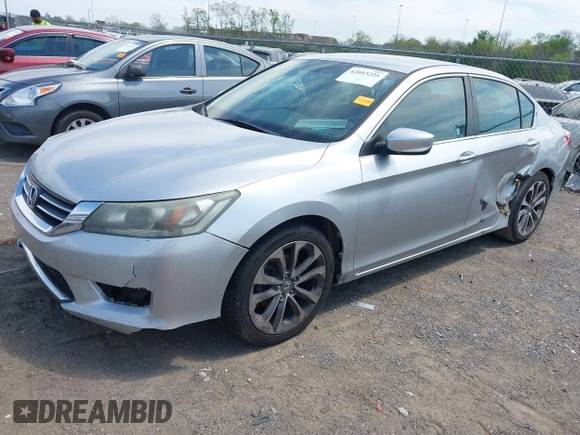 2014 Honda Accord Sport with VIN 1HGCR2F57EA189251, listed as a IAAI auction lot 42053225 with 161,634 mi miles and . Bid and sale history available at DreamBid. Image 17.