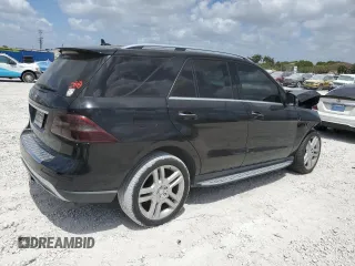 2014 Mercedes-Benz M 350 with VIN 4JGDA5JB1EA351654, listed as a Copart auction lot 55510505 with 193,285 mi miles and Salvage title. Bid and sale history available at DreamBid. Image 3.