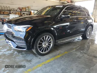 2021 Mercedes-Benz GLE 350 z VIN 4JGFB4JB6MA457421, wystawiony jako Copart lot #62130444 z przebiegiem 56 325 mil mil oraz Szkoda całkowita • Salvage title. Historia ofert i sprzedaży dostępna na DreamBid. Obrazek 1.