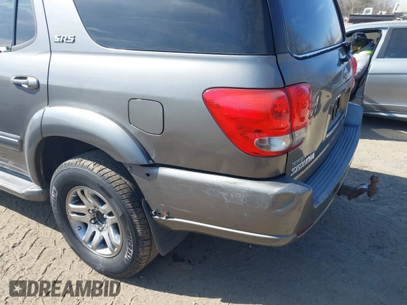 2005 Toyota Sequoia SR5 with VIN 5TDBT44A05S245220, listed as a IAAI auction lot 41674349 with 112,000 mi miles and . Bid and sale history available at DreamBid. Image 6.
