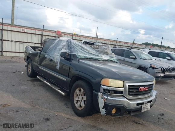 2004 GMC Sierra 1500 SLE with VIN 2GTEC19TX41138834, listed as a IAAI auction lot 41505209 with 1 mi miles. Bid and sale history available at carsss.com. Image 1.