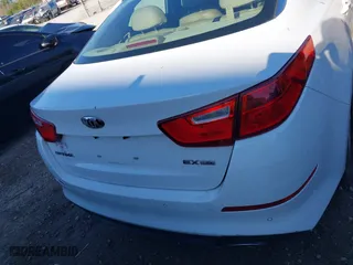 2014 Kia Optima EX with VIN 5XXGN4A79EG260468, listed as a IAAI auction lot 41696210 with 210,860 mi miles. Bid and sale history available at carsss.com. Image 16.