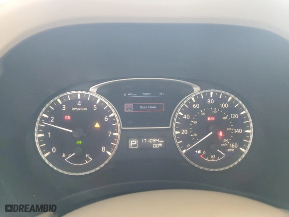 2014 Infiniti QX60 with VIN 5N1AL0MNXEC507359, listed as a Copart auction lot 50095575 with 171,094 mi miles and Salvage Title. Bid and sale history available at carsss.com. Image 9.