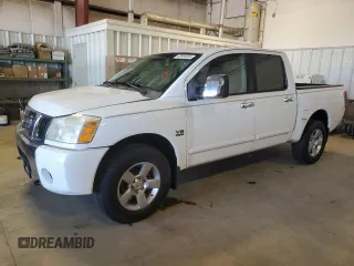 2004 Nissan Titan LE with VIN 1N6AA07B24N540643, listed as a Copart auction lot 42854885 with 198,211 mi miles and Clean Title. Bid and sale history available at carsss.com. Image 1.
