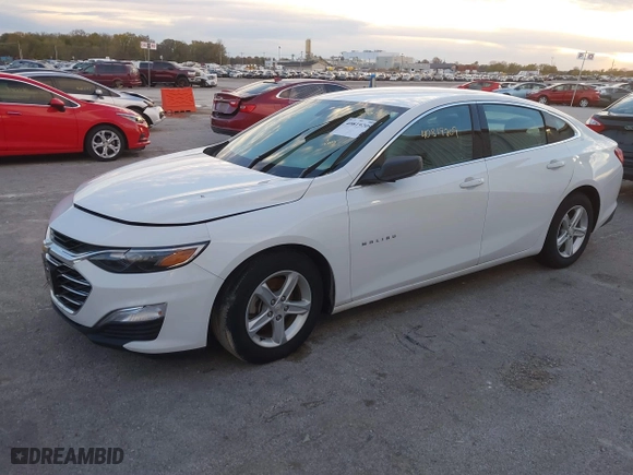 2020 Chevrolet Malibu LS with VIN 1G1ZC5ST1LF000425, listed as a IAAI auction lot 40819209 with 116,684 mi miles. Bid and sale history available at carsss.com. Image 17.