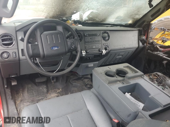 2016 Ford F-250 XLT with VIN 1FT7X2B64GEA16500, listed as a Copart auction lot 58347425 with Not provided miles and Salvage title. Bid and sale history available at DreamBid. Image 8.