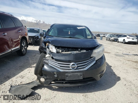 2014 Nissan Note S with VIN 3N1CE2CP6EL360079, listed as a Copart auction lot 50727085 with Not Provided miles and Salvage Title. Bid and sale history available at DreamBid. Image 5.