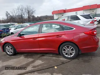 2016 Hyundai Sonata SE with VIN 5NPE24AF9GH414904, listed as a IAAI auction lot 41633415 with 107,778 mi miles and . Bid and sale history available at carsss.com. Image 14.