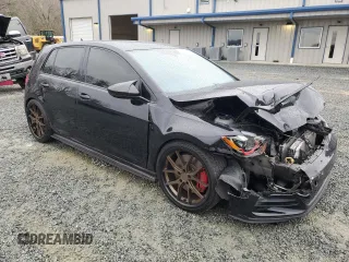 2019 Volkswagen Golf GTI S with VIN 3VW6T7AU3KM037522, listed as a Copart auction lot 43960804 with 40,397 mi miles. Bid and sale history available at carsss.com. Image 4.