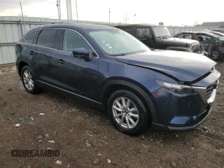 2017 Mazda CX-9 Sport with VIN JM3TCABY9H0142833, listed as a Copart auction lot 46862965 with 63,537 mi miles and Salvage Title. Bid and sale history available at DreamBid. Image 4.
