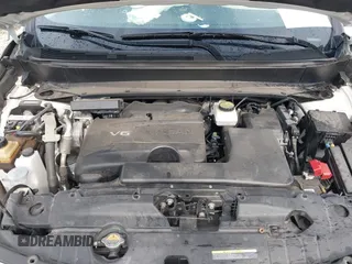 2018 Nissan Pathfinder SL with VIN 5N1DR2MN9JC655651, listed as a IAAI auction lot 41422408 with 106,800 mi miles. Bid and sale history available at carsss.com. Image 10.