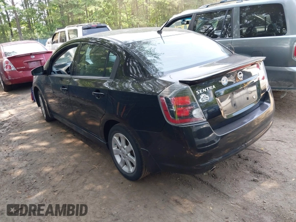 2012 Nissan Sentra SR with VIN 3N1AB6AP0CL724231, listed as a IAAI auction lot 42376501 with 66,333 mi miles and . Bid and sale history available at DreamBid. Image 3.