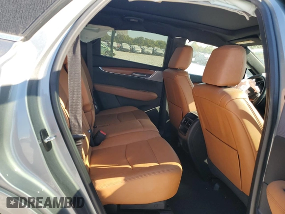 2023 Cadillac XT5 FWD Premium Luxury with VIN 1GYKNCRS6PZ100071, listed as a Copart auction lot 76248224 with 25,613 mi miles and Salvage Title. Bid and sale history available at carsss.com. Image 11.