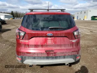 2017 Ford Escape Titanium with VIN 1FMCU9J98HUB68357, listed as a Copart auction lot 53839855 with 252,398 mi miles and Clean Title. Bid and sale history available at carsss.com. Image 6.
