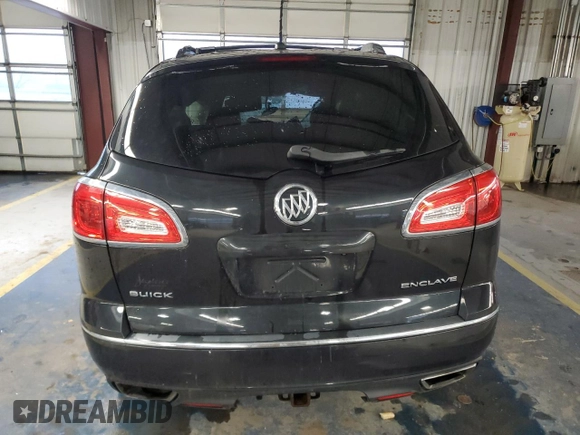 2013 Buick Enclave Leather with VIN 5GAKRCKD5DJ165043, listed as a Copart auction lot 51368005 with 0 mi miles and Non Repairable. Bid and sale history available at carsss.com. Image 6.