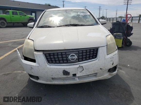 2007 Nissan Sentra S with VIN 3N1AB61E27L620022, listed as a Copart auction lot 62133085 with 204,460 mi miles and Salvage title. Bid and sale history available at DreamBid. Image 5.