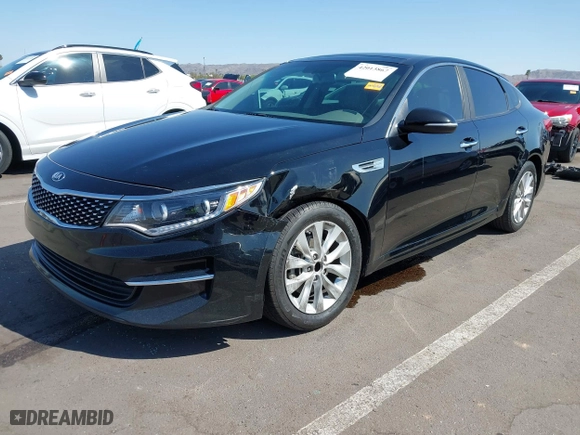2016 Kia Optima EX with VIN 5XXGU4L38GG032056, listed as a IAAI auction lot 42013867 with 145,466 mi miles. Bid and sale history available at carsss.com. Image 17.