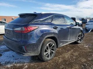 2018 Lexus RX with VIN 2T2BGMCA8JC024954, listed as a Copart auction lot 88871355 with 72,416 mi miles and Salvage Title. Bid and sale history available at carsss.com. Image 3.