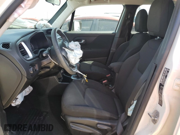 2018 Jeep Renegade Sport with VIN ZACCJAAB8JPG70147, listed as a Copart auction lot 52052215 with 60,821 mi miles and Salvage title. Bid and sale history available at DreamBid. Image 7.