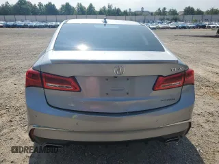 2018 Acura TLX w/Advance Pkg with VIN 19UUB3F75JA006665, listed as a Copart auction lot 63675894 with 150,417 mi miles and Salvage Title. Bid and sale history available at carsss.com. Image 6.
