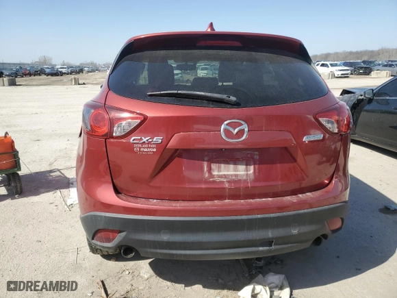 2013 Mazda CX-5 Grand Touring with VIN JM3KE2DE4D0114267, listed as a Copart auction lot 48250725 with 160,230 mi miles and Salvage Title. Bid and sale history available at carsss.com. Image 6.
