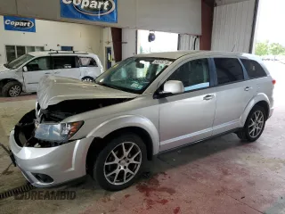 2014 Dodge Journey R/T with VIN 3C4PDCEG7ET112539, listed as a Copart auction lot 63518715 with 90,026 mi miles and Salvage title. Bid and sale history available at DreamBid. Image 1.