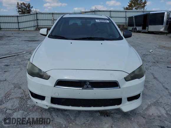 2008 Mitsubishi Lancer GTS with VIN JA3AU86U28U012588, listed as a Copart auction lot 71644484 with 158,345 mi miles and Salvage Title. Bid and sale history available at carsss.com. Image 5.