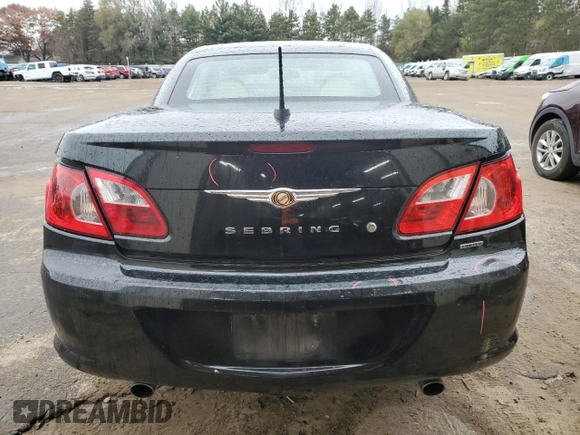 2008 Chrysler Sebring Limited with VIN 1C3LC65MX8N635460, listed as a Copart auction lot 79494124 with 172,572 mi miles and Salvage Title. Bid and sale history available at carsss.com. Image 6.