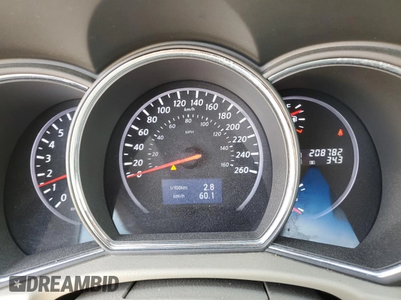 2012 Nissan Murano SV with VIN JN8AZ1MW7CW207439, listed as a Copart auction lot 55770435 with 208,782 mi miles and Salvage Title. Bid and sale history available at carsss.com. Image 9.