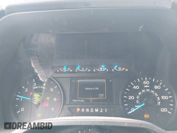 2017 Ford F-150 XL with VIN 1FTEW1EP1HFA58630, listed as a IAAI auction lot 42526747 with 182,514 mi miles and . Bid and sale history available at DreamBid. Image 7.
