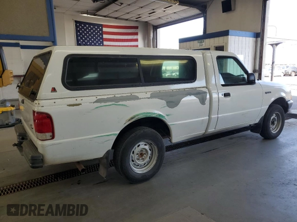 2000 Ford Ranger XL with VIN 1FTYR10C2YPB63860, listed as a Copart auction lot 65560005 with 124,721 mi miles and Clean title. Bid and sale history available at DreamBid. Image 3.