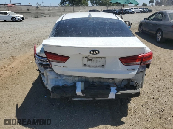 2017 Kia Optima Hybrid with VIN KNAGT4LC7H5005355, listed as a Copart auction lot 68712034 with 159,470 mi miles and Salvage Title. Bid and sale history available at carsss.com. Image 6.