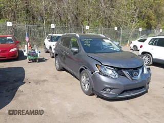 2015 Nissan Rogue SL z VIN 5N1AT2MV8FC905652, wystawiony jako IAAI lot #42052149 z przebiegiem 107 100 mil mil oraz . Historia ofert i sprzedaży dostępna na DreamBid. Obrazek 1.