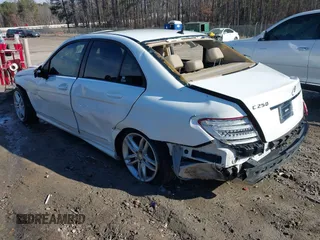 2014 Mercedes-Benz C 250 Sport with VIN WDDGF4HB8EA942184, listed as a IAAI auction lot 41322583 with Not Provided miles and . Bid and sale history available at carsss.com. Image 3.