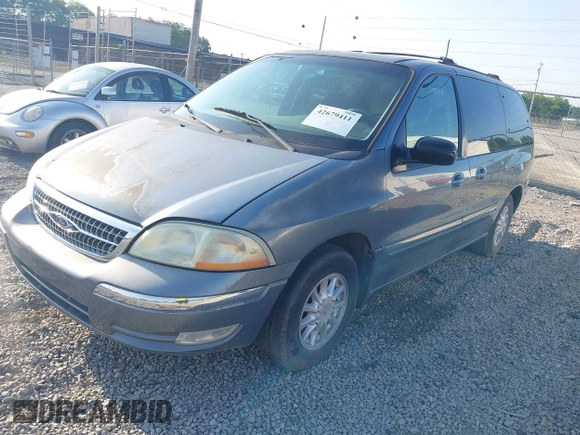 2000 Ford Windstar SE with VIN 2FMZA5242YBA28034, listed as a IAAI auction lot 42679411 with 161,817 mi miles and . Bid and sale history available at DreamBid. Image 2.